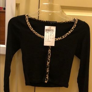 Brandy Melville Cheetah top